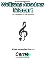 Reproduzindo A Música De Wolfgang Amadeus Mozart Em Arquivo Wav Com Base No Arduino
