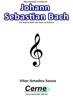 Reproduzindo A Música De Johann Sebastian Bach Em Arquivo Wav Com Base No Arduino
