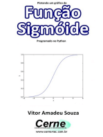 Plotando Um Gráfico De Função Sigmóide Programado No Python