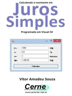 Calculando O Montante Em Juros Simples Programado Em Visual C#