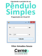 Calculando O Período De Um Pêndulo Simples Programado Em Visual C#