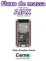 Fluxo De Massa No Esp32 Usando O Ajax Programado No Arduino