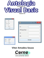 Antologia De Projetos No Visual Basic Volume Vii