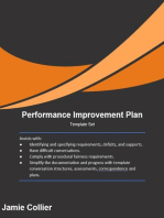 Performance Improvement Template Set