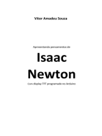 Apresentando Pensamentos De Isaac Newton Com Display Tft Programado No Arduino