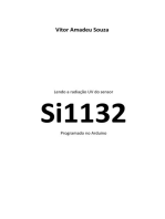 Lendo A Radiação Uv Do Sensor Si1132 Programado No Arduino