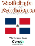 Vexilologia Para A Bandeira Da República Dominicana Com Display Tft Programado No Arduino