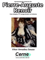 Apresentando Pinturas De Pierre-auguste Renoir Com Display Tft Programado No Arduino