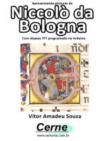Apresentando Pinturas De Niccolò Da Bologna Com Display Tft Programado No Arduino