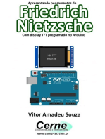 Apresentando Pensamentos De Friedrich Nietzsche Com Display Tft Programado No Arduino