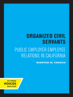 Organized Civil Servants: Public Employer-Employee Relations in California