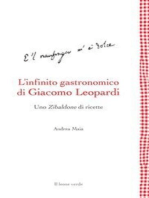 L’infinito gastronomico di Giacomo Leopardi