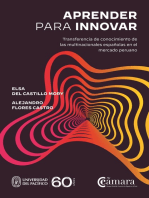 Aprender para innovar: Transferencia de conocimiento de las multinacionales españolas en el mercado peruano