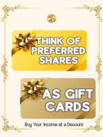 Think of Preferred Shares as Gift Cards: Buy Your Income at a Discount: Financial Freedom, #141