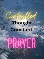 Controlled Thought Constant Prayer