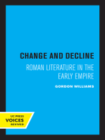 Change and Decline: Roman Literature in the Early Empire