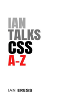 Ian Talks CSS A-Z