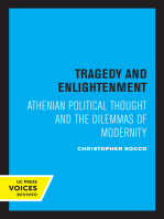 Tragedy and Enlightenment: Athenian Political Thought and the Dilemmas of Modernity
