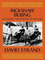 Rickshaw Beijing: City People and Politics in the 1920s