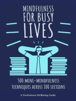 Mindfulness For Busy Lives
