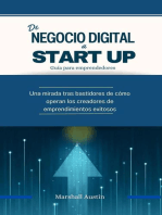 De Negocio digital a Start Up, guía para emprendedores.: Economia y Negocios