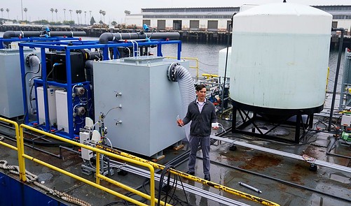 Floating Lab In California Trials Zapping Seawater As A Climate ...