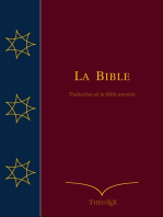 La Bible: Traduction de la Bible Annotée