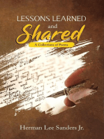LESSONS LEARNED and SHARED