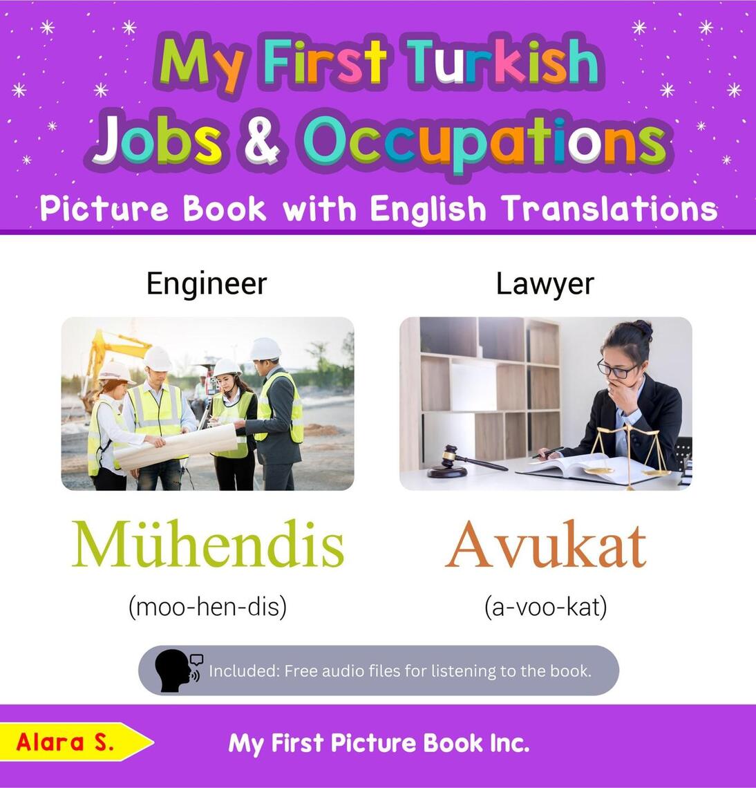 My First Turkish Jobs and Occupations Picture Book with English