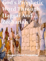 God's Prophetic Word Through Haggai And Zechariah