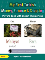 My First Turkish Money, Finance & Shopping Picture Book with English Translations: Teach & Learn Basic Turkish words for Children, #17
