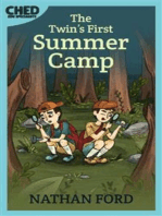 The Twins' First Summer Camp (Bedtime Stories for Kids Book 4)(Full Length Chapter Books for Kids Ages 6-12) (Includes Children Educational Worksheets)