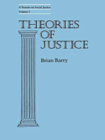 Theories of Justice: A Treatise on Social Justice, Vol. 1