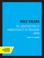 Male Colors: The Construction of Homosexuality in Tokugawa Japan