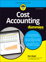 Cost Accounting For Dummies