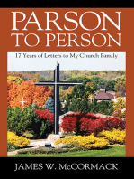 Parson to Person: 17 Years of Letters to My Church Family