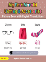My First Marathi Clothing & Accessories Picture Book with English Translations