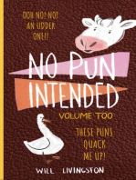No Pun Intended: Volume Too Illustrated | Funny, Teachers Day, Mothers Day Gifts, Birthdays, White Elephant Gifts