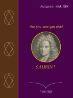 Are you sure you read Saurin ?