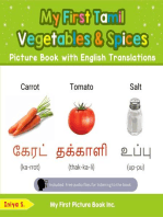 My First Tamil Vegetables & Spices Picture Book with English Translations: Teach & Learn Basic Tamil words for Children, #4