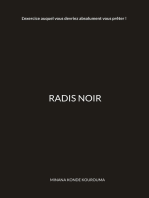 Radis noir: Je suis un Radis Noir, noir, et j'aime la terre, et vous, êtes-vous ?