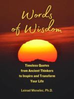 Words of Wisdom: Timeless Quotes from Ancient Thinkers to Inspire and Transform Your Life: Words of Wisdom, #3