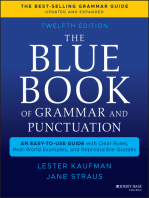 The Blue Book of Grammar and Punctuation: An Easy-to-Use Guide with Clear Rules, Real-World Examples, and Reproducible Quizzes