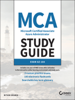 MCA Microsoft Certified Associate Azure Administrator Study Guide