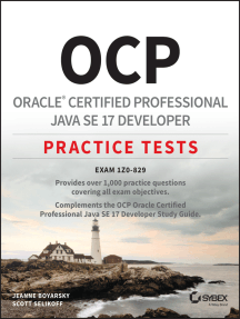 OCP: Oracle Certified Professional Java SE 8 Programmer II