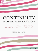 Continuity Model Generation: Integrating Wealth, Strategy, Talent, and Governance Plans