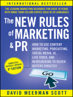 The New Rules of Marketing and PR: How to Use Content Marketing, Podcasting, Social Media, AI, Live Video, and Newsjacking to Reach Buyers Directly