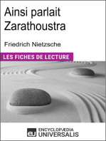 Ainsi parlait Zarathoustra de Friedrich Nietzsche: (Les Fiches de Lecture d'Universalis)