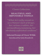 Beautiful and Impossible Things: Selected Essays of Oscar Wilde