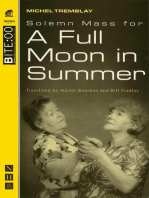 Solemn Mass for a Full Moon in Summer (NHB Modern Plays)